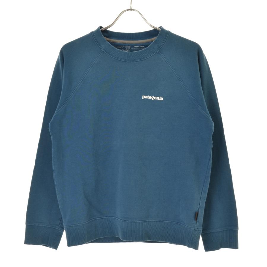 patagonia (パタゴニア) ■■ ①③ 39603 P-6 ロゴ・オーガニック・クルー・スウェットシャツ レディース ボルドー XS patagonia（パタゴニア） ロングスリーブ P-6 ロゴ オーガニッククルー
