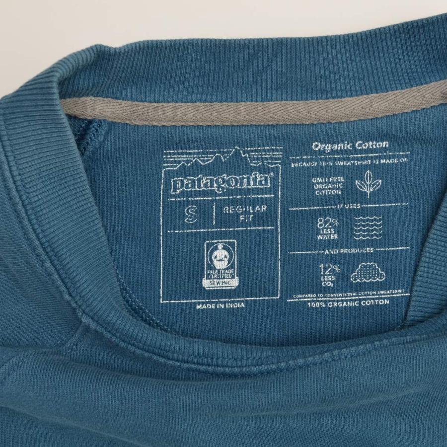 patagonia (パタゴニア) ■■ ①③ 39603 P-6 ロゴ・オーガニック・クルー・スウェットシャツ レディース ボルドー XS M's P-6 Logo Organic Crew Sweatshirt – Patagonia Worn Wear®
