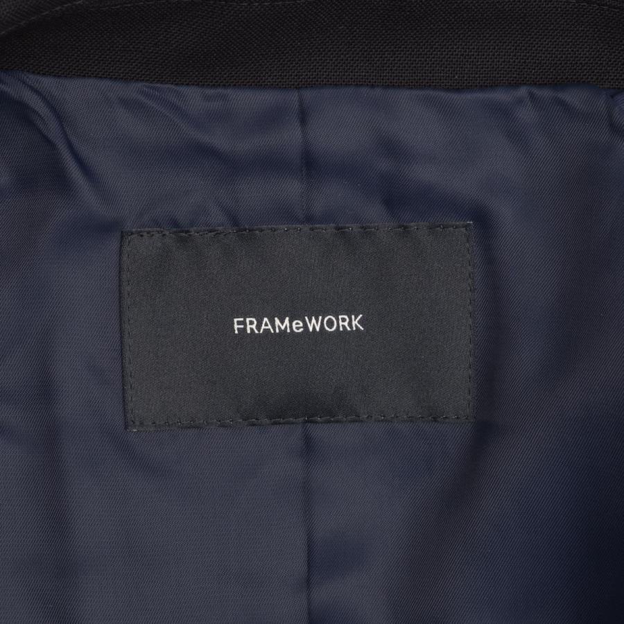 FRAMeWORK（フレームワーク） 23AW 23010220303040 クロップドネイビー