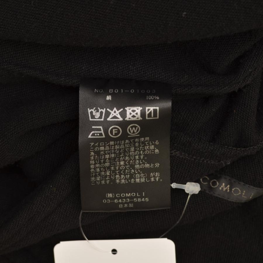 COMOLI / コモリ 25SS B01-01003 シルクネップ ジップショート
