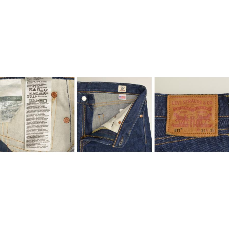 リーバイス　511 ホワイトオーク　米国製　W34 511-2301 Levi's - Levi's 511 ホワイトオーク アメリカ製 045112303の通販 by