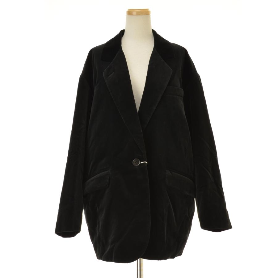 MYWEAKNESS ベルベットジャケット ブラック MY WEAKNESS / マイ ウィークネス 9-JK-01 Velvet Jacket ベルベット