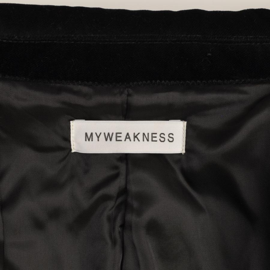 MY WEAKNESS / マイ ウィークネス 9-JK-01 Velvet Jacket ベルベット