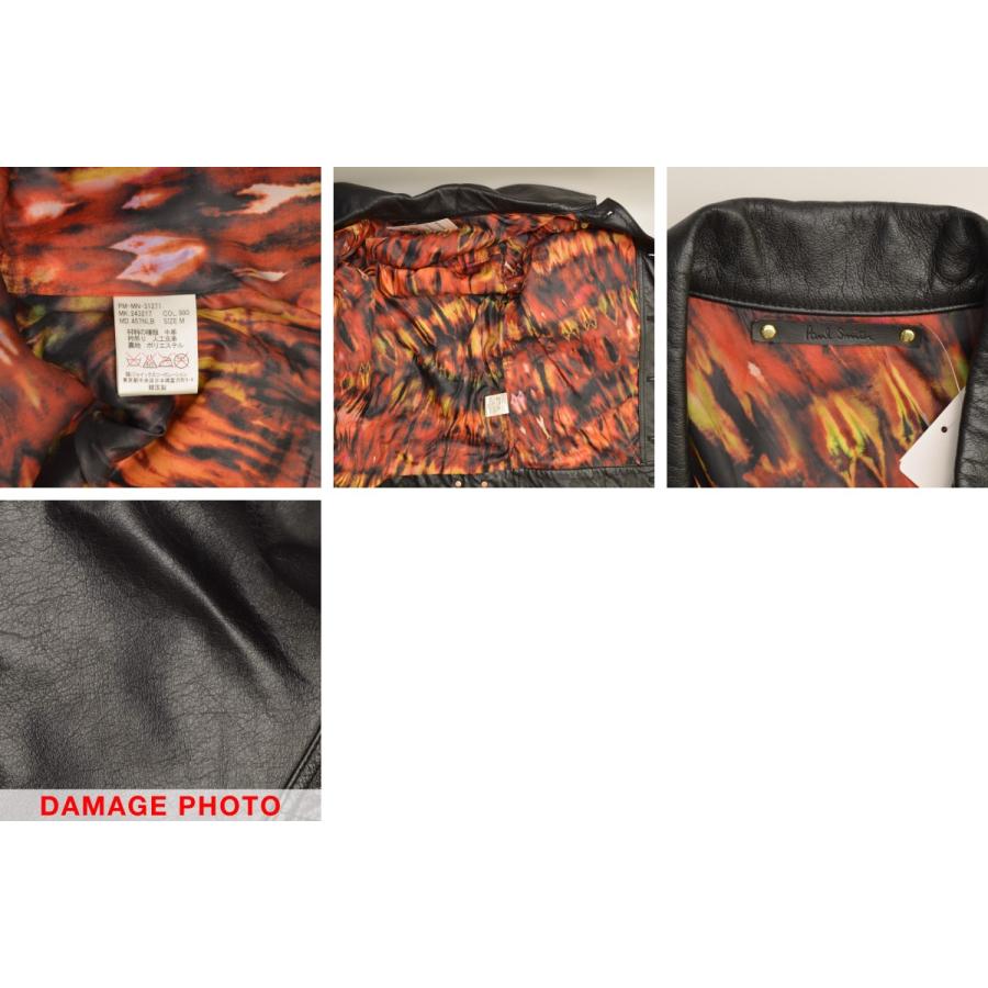 Paul Smith（ポール・スミス） 牛革 カウレザー トラッカージャケット
