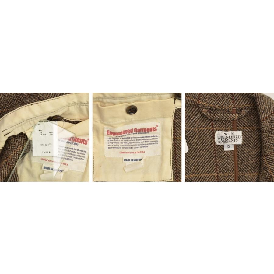 FWK ENGINEERED GARMENTS / エフダブリューケーエンジニアードガーメンツ DLS Jacket ダブルツィード ウールジャケット