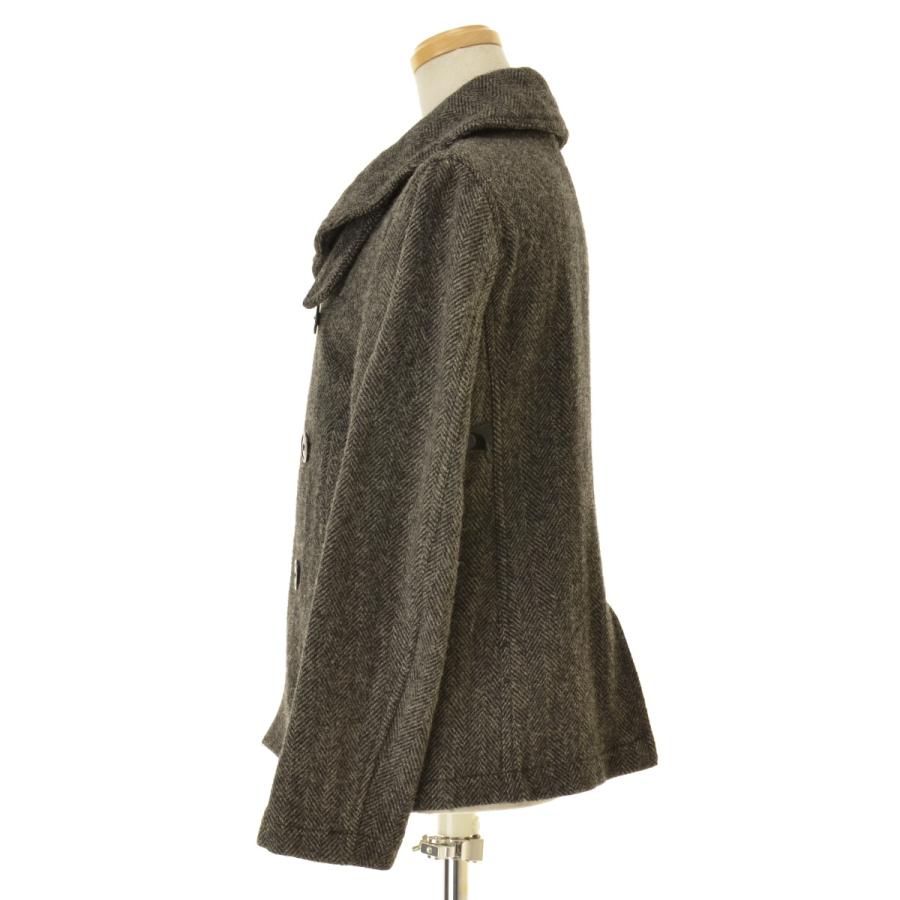FWK ENGINEERED GARMENTS / エフダブリューケーエンジニアードガーメンツ ツィードヘリンボーン ショールカラー Pコート