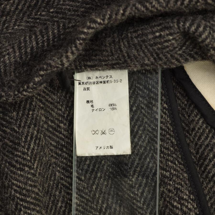 FWK ENGINEERED GARMENTS / エフダブリューケーエンジニアードガーメンツ ツィードヘリンボーン ショールカラー Pコート