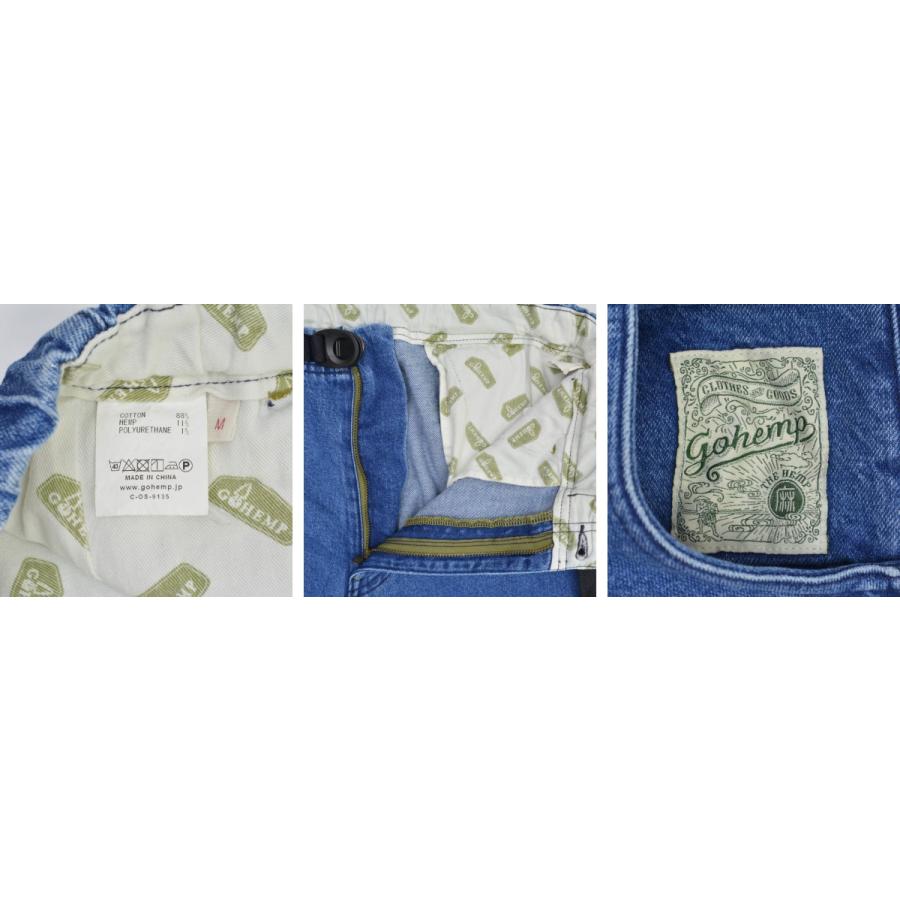 GOHEMP（ゴーヘンプ） レイブ別注 HARVESTER PANTS 改 デニムパンツ