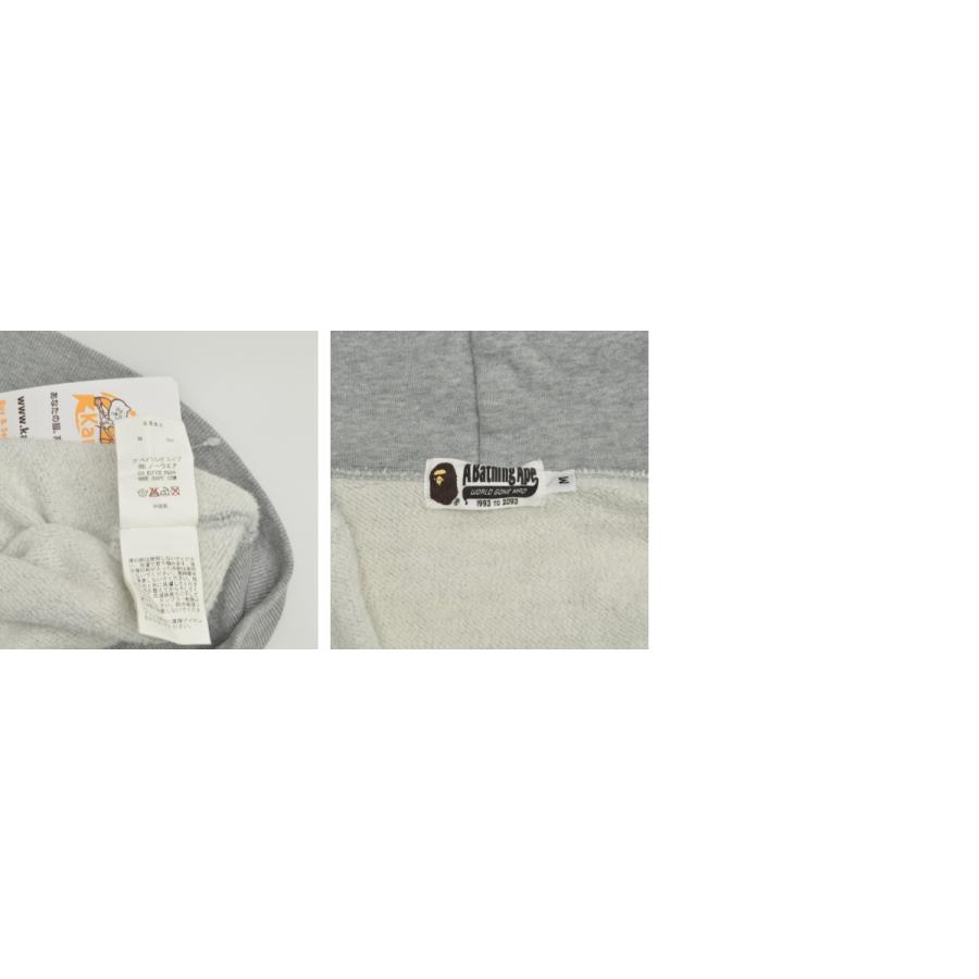 A BATHING APE / アベイシングエイプ ロープロゴ ジップアップスウェットパーカーの画像