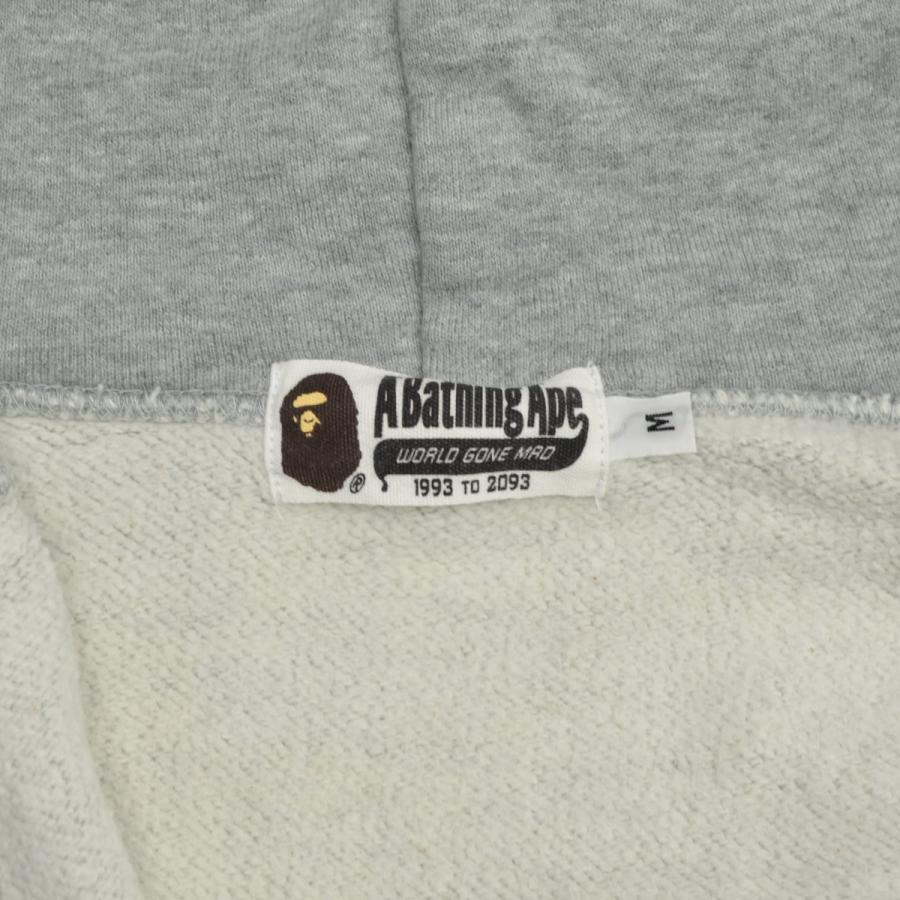 A BATHING APE / アベイシングエイプ ロープロゴ ジップアップスウェットパーカーの画像