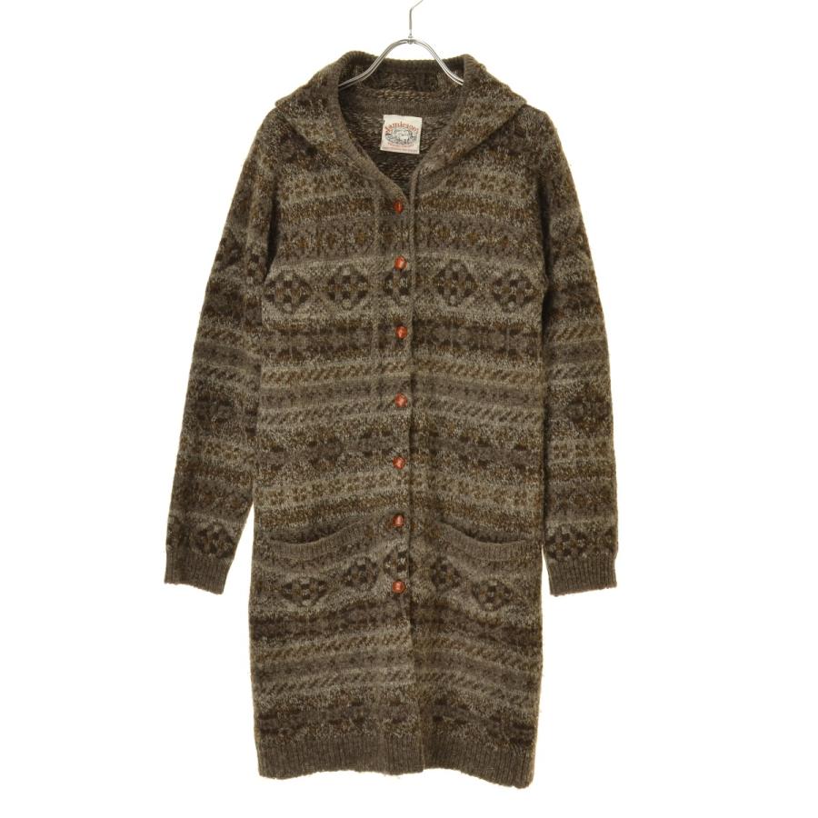 ♦美品♦ジャミーソンズ カーディガン シェトランドウール フェアアイル柄 L Jamieson's of Shetland Jamieson's / ジャミーソンズ フェアアイル