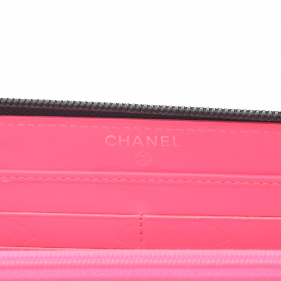 CHANEL（シャネル） A50078 カンボンライン ラウンドファスナー レザー