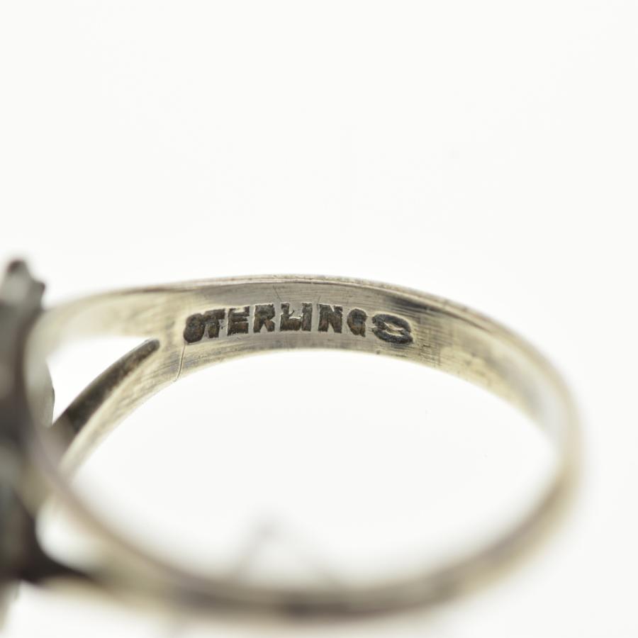 【VINTAGE】1930s〜50s カナダ製 BIRKS社 スターリングシルバー カレッジリング VINTAGE VINTAGE / ヴィンテージ 1930s〜50s カナダ製 BIRKS社
