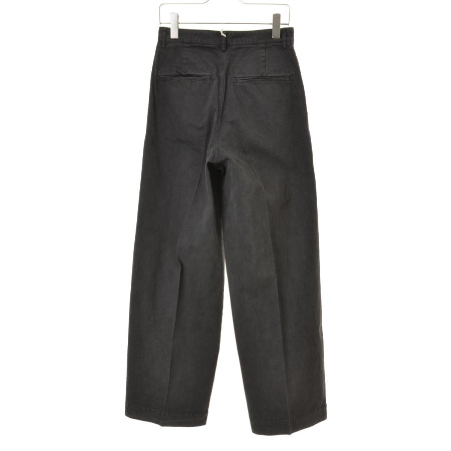 AURALEE / オーラリー 26SS A26SP05LF GARMENT-DYED FINX LIGHT CHINO ONE-TUCK WIDE PANTS コットンパンツの画像