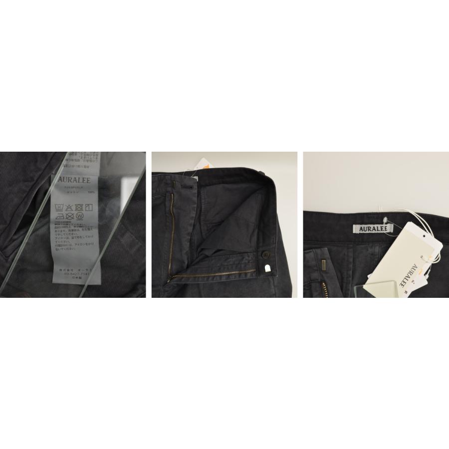 AURALEE / オーラリー 26SS A26SP05LF GARMENT-DYED FINX LIGHT CHINO ONE-TUCK WIDE PANTS コットンパンツの画像