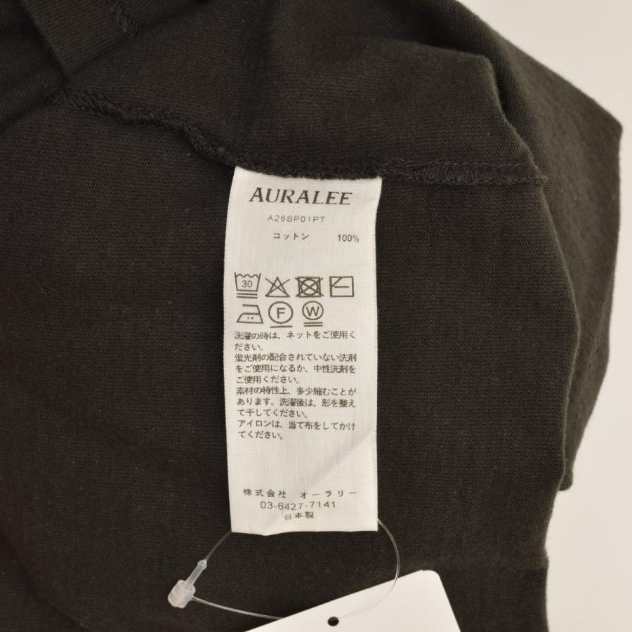 AURALEE / オーラリー 26SS A26SP01PT BRUSHED ORGANIC COTTON JERSEY L/S TEE 長袖Tシャツの画像