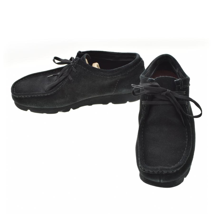 【美品/付属品完備】クラークス ワラビー GTX ゴアテックス UK8 黒 Clarks（クラークス） 261494497 Wallabee GTX ワラビー ゴアテックス