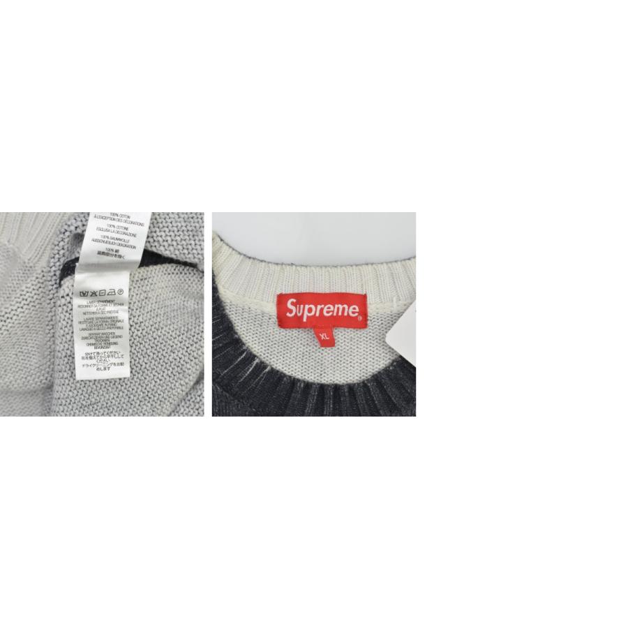 Supreme（シュプリーム） 23SS Printed Washed Sweater 長袖ニット