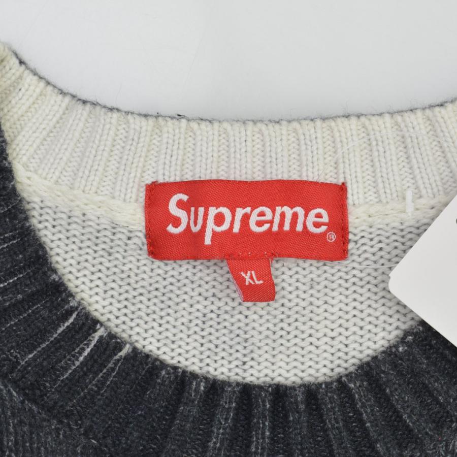 Supreme（シュプリーム） 23SS Printed Washed Sweater 長袖ニット