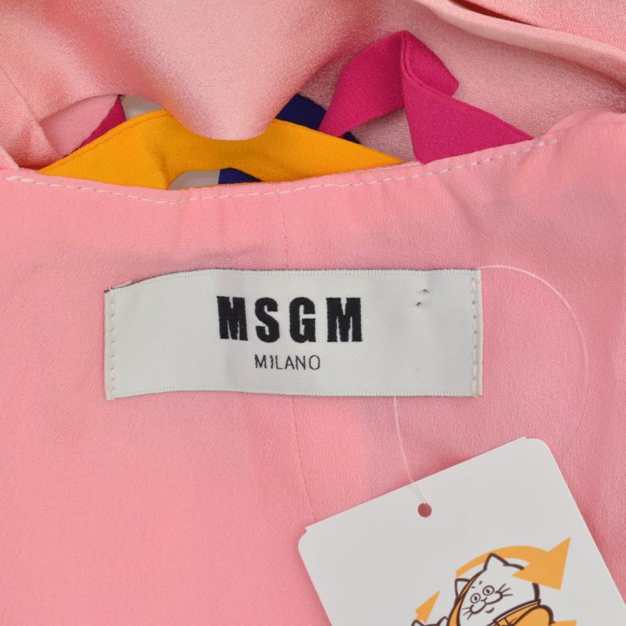 MSGM / エムエスジーエム マルチカラーストラップ ノースリーブ 