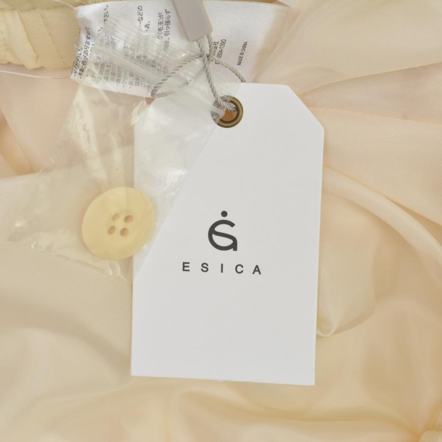 ESICA / エシカ EANV-P251645E アラン編みニットキルティングブルゾン 