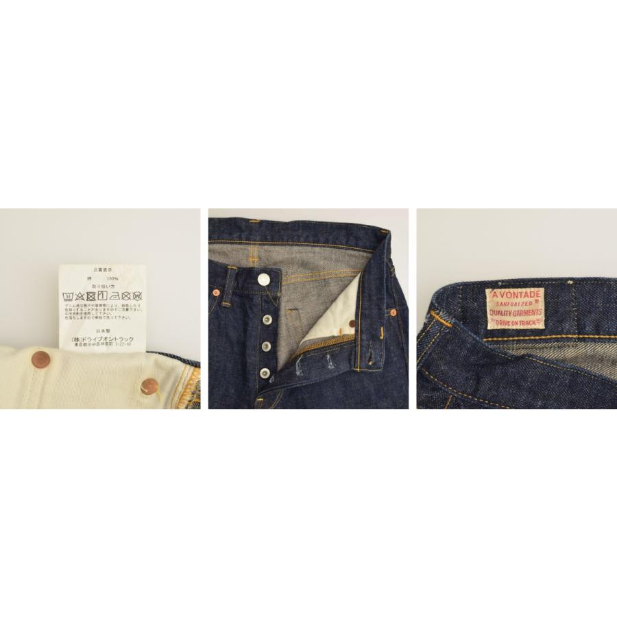 A VONTADE / アボンタージ 100XX セルビッチ デニムパンツの画像
