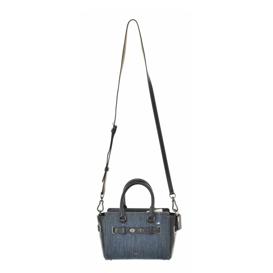 COACH（コーチ） F57575 デニム ミニブレイクキャリオール 2WAY 