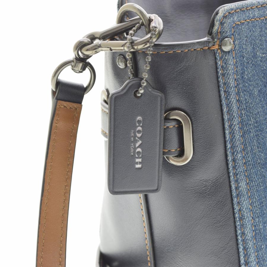 COACH（コーチ） F57575 デニム ミニブレイクキャリオール 2WAY