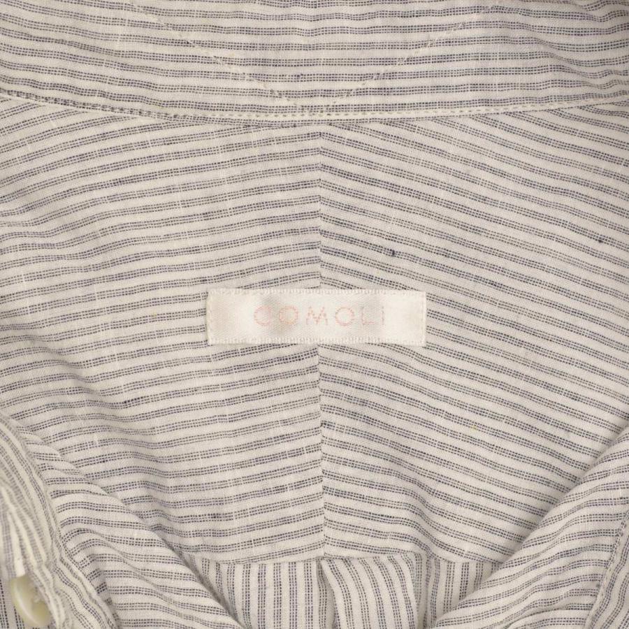 COMOLI / コモリ Z01-02011 KHADI コットン コモリシャツ 長袖シャツ