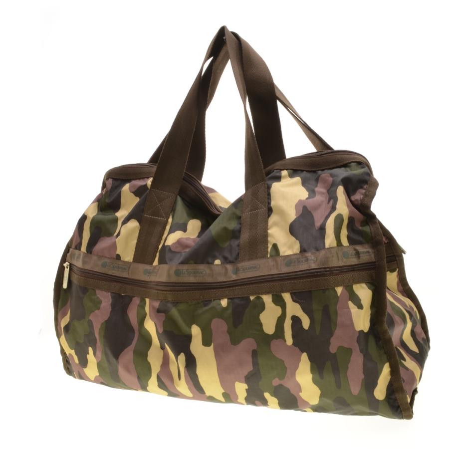 美品✨LeSportsac レスポートサック ボストンバッグ 大容量 カーキ LeSportsac（レスポートサック） LARGE WEEKENDER カモフラージュ
