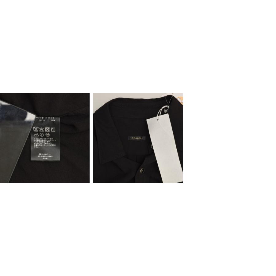 COMOLI / コモリ 26SS D01-02003 レーヨン コモリシャツ 長袖シャツ