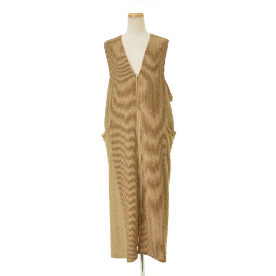 AgAwd / アガウド 2301-440628 Stripe Gilet Onepiece ストライプジレ