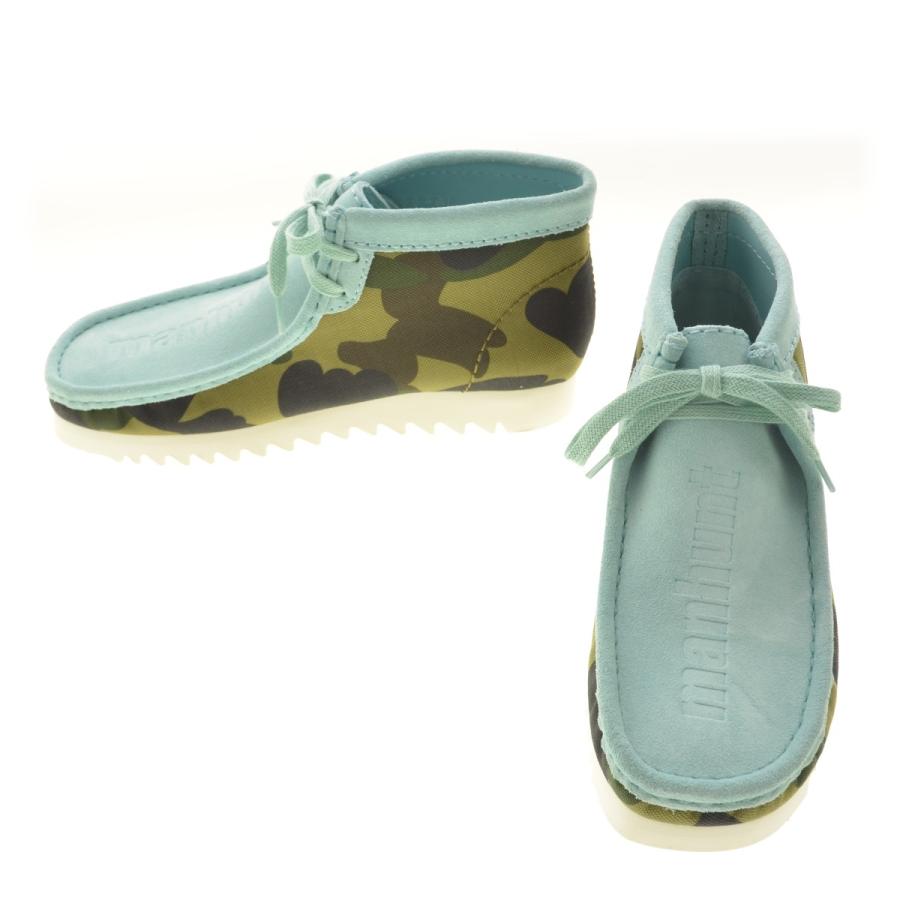 A Bathing Ape Clarks アベイシングエイプ クラークス ユニセックス Wallabee Bape ブーツ G ブランド古着の買取販売カンフル 通販 Yahoo ショッピング