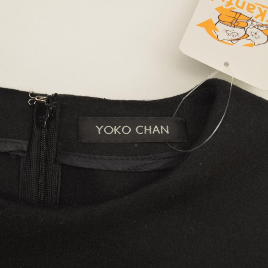 YOKO CHAN / ヨーコチャン YCD-044 メルトン 七分袖ワンピース