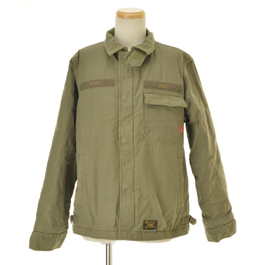 最先端 JACKET オイルペイント WTAPS JACKET A-1 WTAPS CONY SATIN A-1