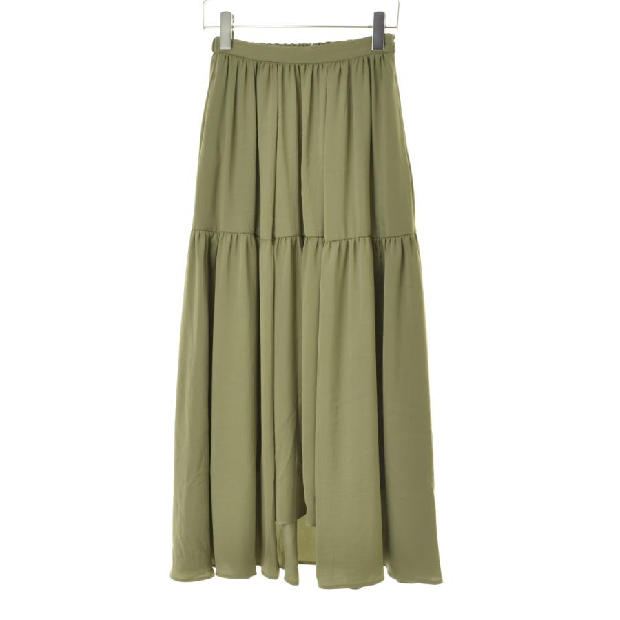 CLANE / クラネ 22AW 13109-6162 TIERED BACK LONG SKIRT スカート  