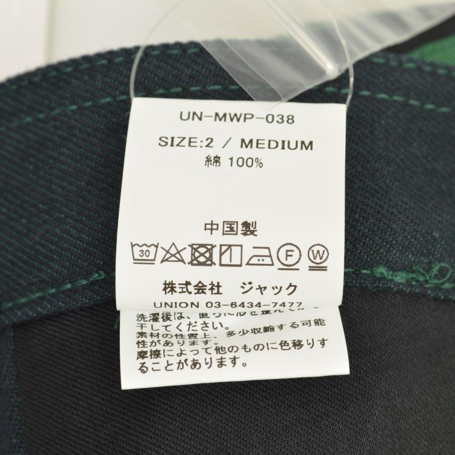 UNION BINDING / ユニオン 22AW MAYFIELD PANT コットンパンツ 