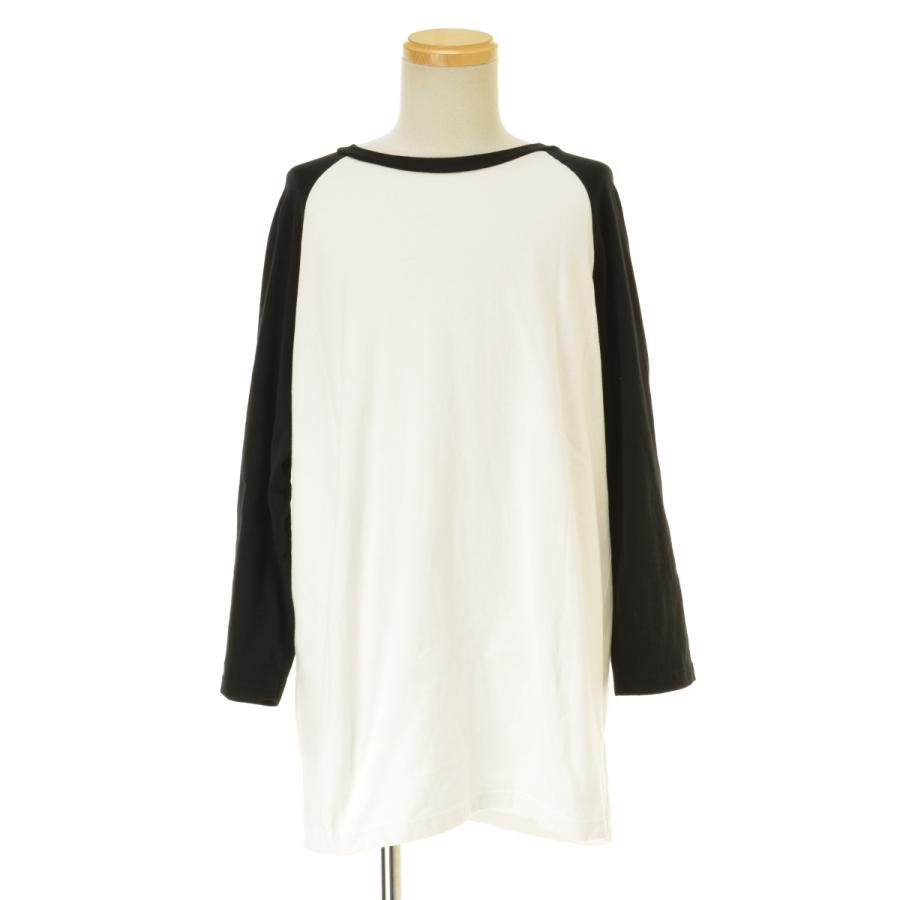 SEQUEL / シークエル SQ-23SS-RT-01 RAGLAN WHITE 七分袖Tシャツ  