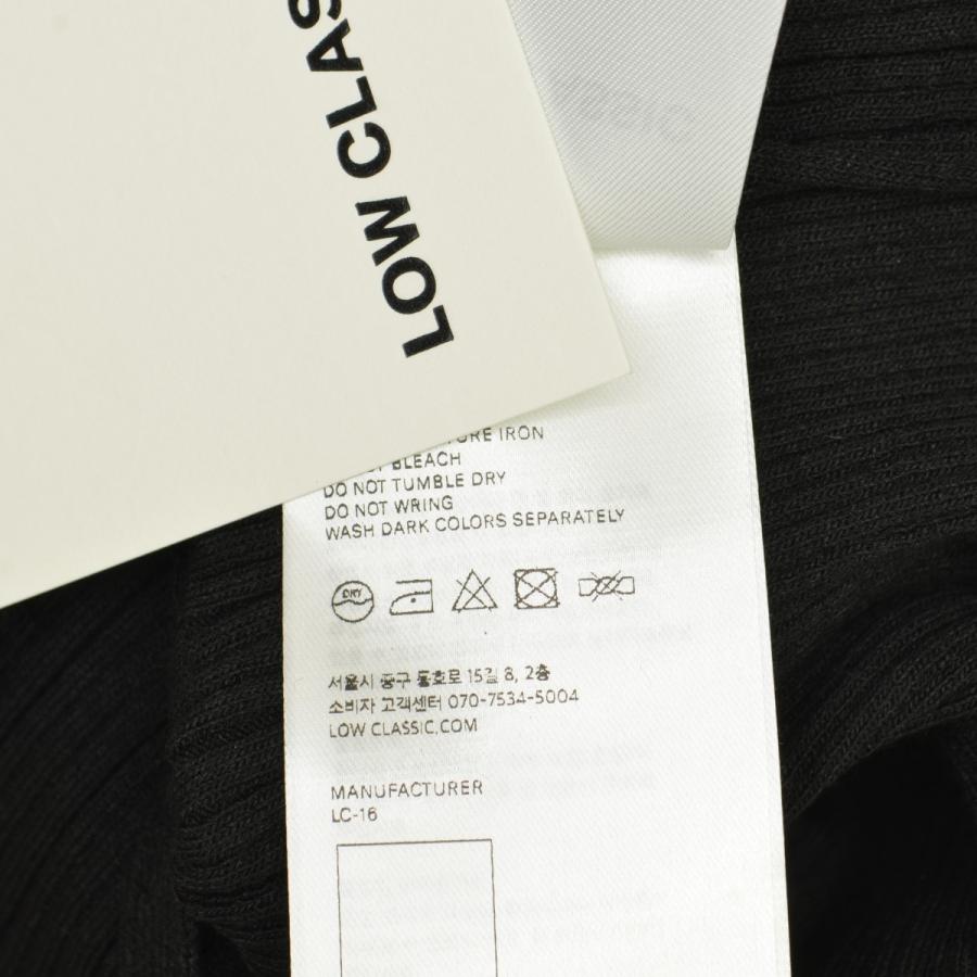 LOW CLASSIC / ロウクラシック 23SS LOW23SM_KN110 KNIT WRAP CARDIGAN 