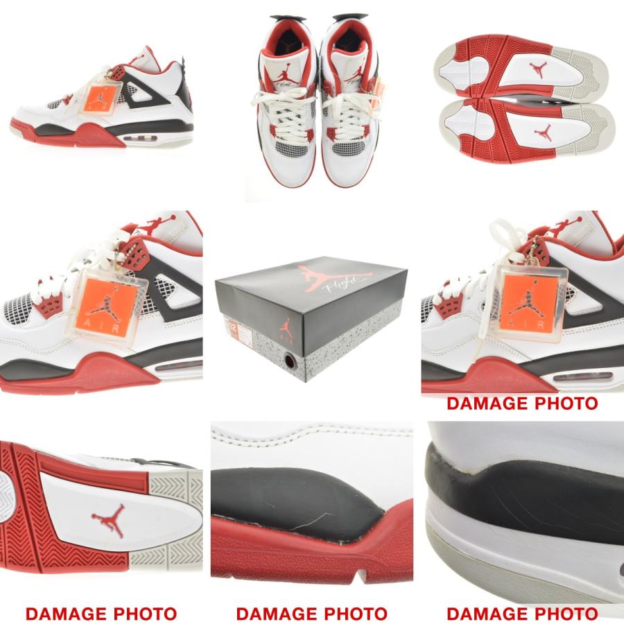 NIKE / ナイキ 2012年製 308497-110 AIR JORDAN 4 RETRO FIRE RED エアージョーダン｜kanful｜04