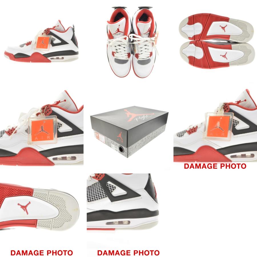 NIKE（ナイキ） 2012年製 308497-110 AIR JORDAN 4 RETRO FIRE RED