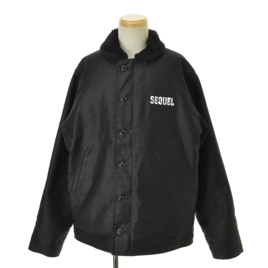 SEQUEL / シークエル SQ-22AW-JK-04 N-1 BLACK フライトジャケット 