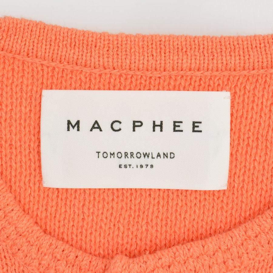 MACPHEE（マカフィー） 23SS 12-02-32-02209 ハーフミラノリブ