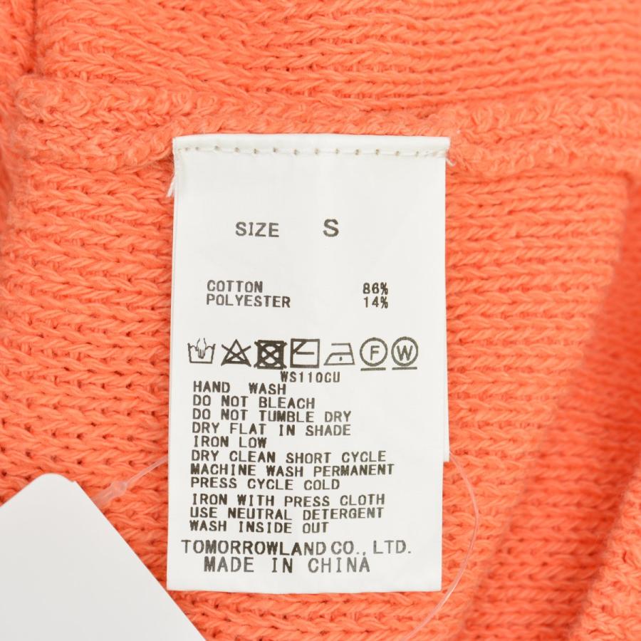 MACPHEE（マカフィー） 23SS 12-02-32-02209 ハーフミラノリブ