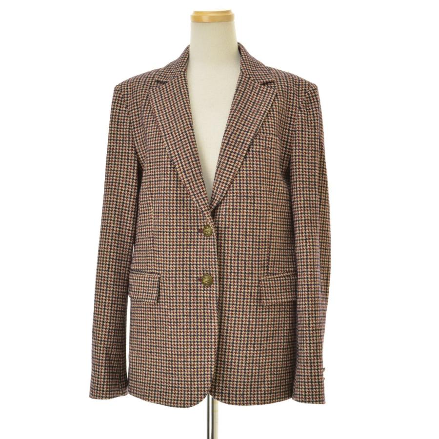 ETRO / エトロ 202-18791-0496 コットンウール 千鳥格子柄 2ボタン 