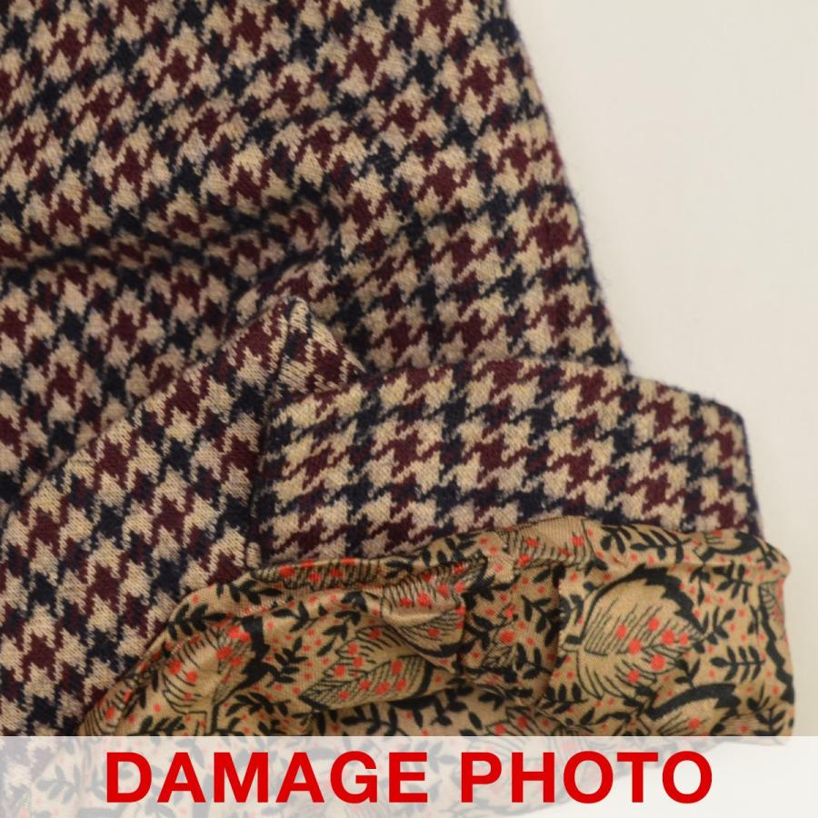 ETRO / エトロ 202-18791-0496 コットンウール 千鳥格子柄 2ボタン 