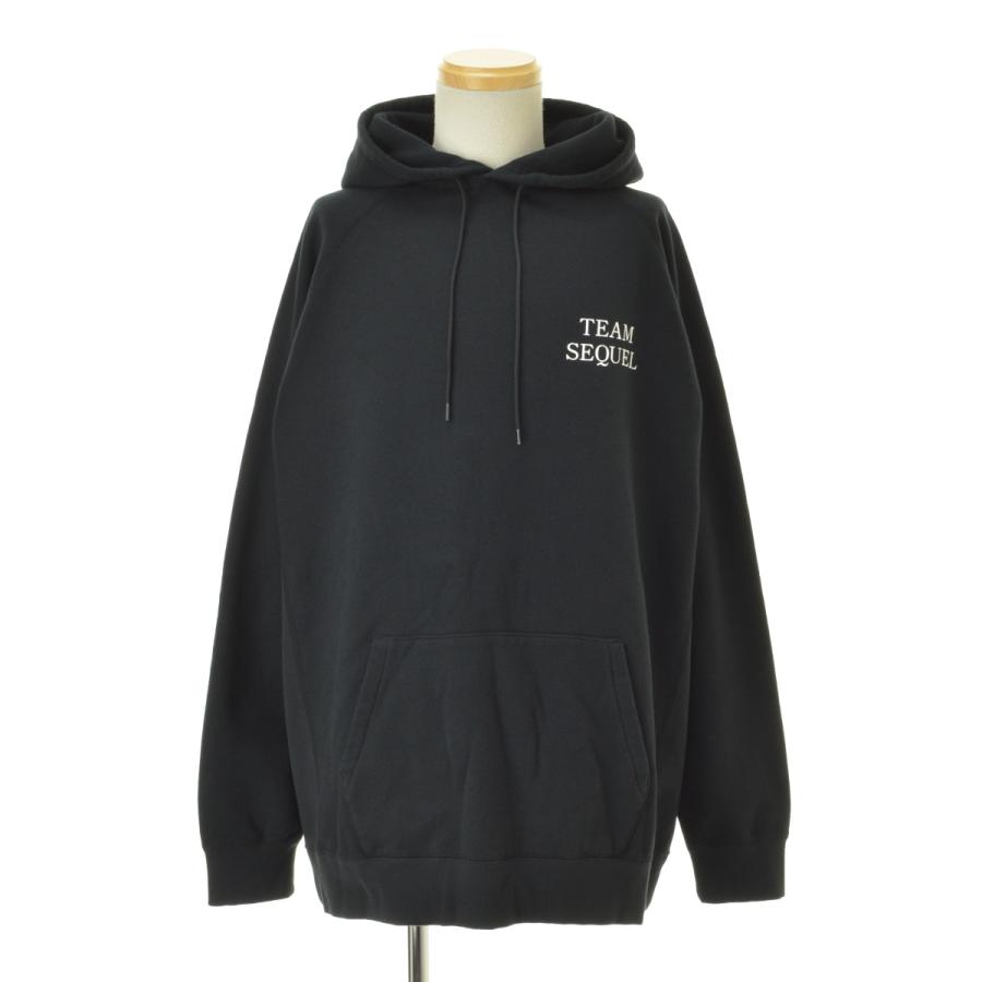 SEQUEL / シークエル WE-23AW-HD-01 WEEKEND SEQUEL限定 HOODIE BLACK