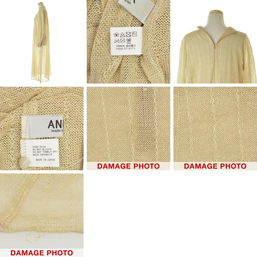 ANNIK / アニック Roman monastic dress マキシ 長袖ワンピース 