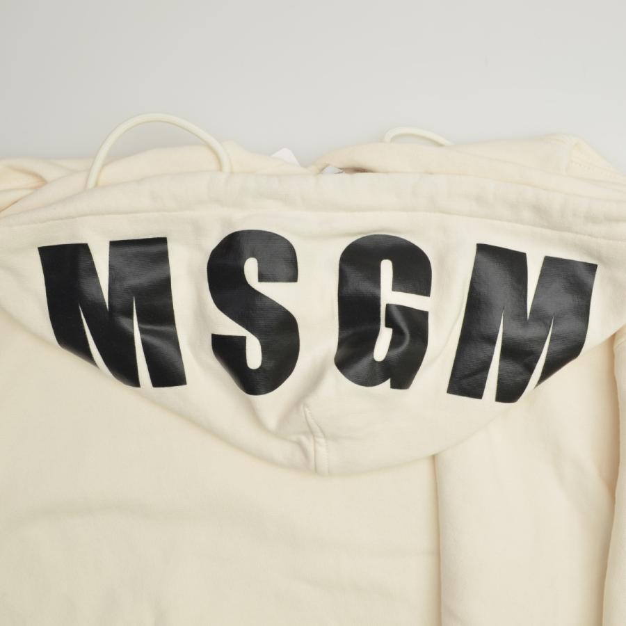 MSGM - 【MSGM】3141MDM535 フードロゴスウェットパーカー MSGM / エムエスジーエム 3141MDM535 フードロゴ スウェットパーカー