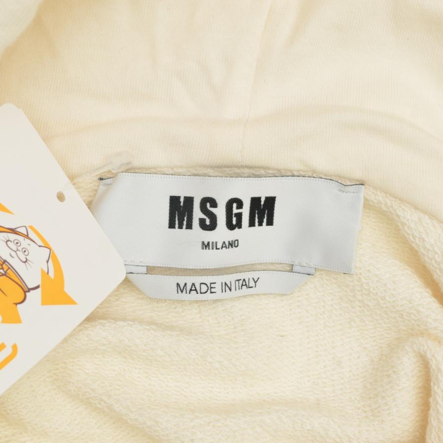 MSGM - 【MSGM】3141MDM535 フードロゴスウェットパーカー MSGM / エムエスジーエム 3141MDM535 フードロゴ スウェットパーカー